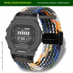 8 v&auml;rvi Reguleeritav k&auml;ev&otilde;ru Magnetiline metallpandla Casio g-shock 3506 GBD-200SM GBD-200 Cat nailonist l&otilde;uend K&auml;epael Meeste rihm For gbd-200