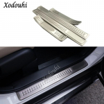 Honda CRV CR-V 2012 2013 2014 2015 2016 Autole Roostevabast Terasest Pedaali Ukse Kriimustusplaadi Kate L&auml;vepaku Kleebis V&auml;lispool