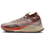 Nike React Pegasus Trail 4 Gore Tex Diffused Taupe Dark Pony Sail Picante Red Naiste DJ7929-200 36 brown