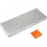 SHARPAL 169H Suur 20cm x 7.5cm Kahepoolne Teemandist Terituskivi &ndash; Eriti J&auml;me 220 Tera ja Peen 600 Tera, &Uuml;hekristalliline Teemant, Libisemisvastane Alus an