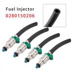 4 tk k&uuml;tusepihusti VW Vanagon Transporter T3 83-91 1.9 2.1 0280150206 jaoks