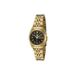 SEIKO Automaatne Mehaaniline Liikumine Roostevabast Terasest Rihmaga K&auml;ekell Naiste Kell Must Tihvt SYMA40 Black Dial