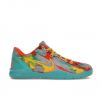 Nike Kobe 8 Protro PS Eelkooliealiste Korvpallijalatsid Stadium Grey Tour Yellow Metallic Silver Venice Beach HF7320-001 28
