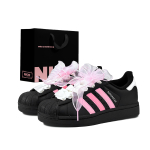 Adidas Originals SUPERSTAR Abrasion Resistant Height Increasing Abrasion Resistant Height Increasing Low top JH9977(Team1326-SBOX) 36⅔ black