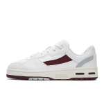 FILA Teratach Wear resistant And Lightweight Low top Skateboard Shoes Men's White Red F12M542228FBC 42.5 white