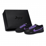 Nike Dunk 811 Tootmine, T&auml;hesinine Lilla, Eripakend Kingakarbis Madalad Rula Kingad Unisex Must Lilla IO7606-010(Team80-SBOX) 40