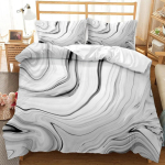 Hall Lilla Marmor 3D Voodipesu Komplekt Tekikott Tekk &Uuml;hekohaline Kahekohaline Kuninglik &Uuml;he Inimese Suurus Toa Kaunistus Lastele T&auml;iskasvanutele 70x133cm 2pcs