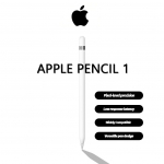 Apple pliiats (1. p&otilde;lvkond) valge pliiats uus Apple Pencil 1 valge