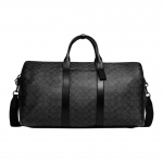 Coach Venturer Duffle kott Signature nahast 2-suunaline reisi duffel k&auml;ekott meestele Moodne vabaaja igap&auml;evane t&ouml;&ouml;le k&auml;imise kott C8412-JICHR Basic Set (Bag+Dust Bag)