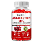 Astaksantiin 6 mg &ndash; Valem terve naha jaoks, toetab ajutervist. 120 kapslit. 120 Capsules