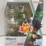 Hunter X Hunter Shfiguarts Tegevuskuju Gon Freecss Killua Zoldyck Kogutav Kuju Lauakaunistus Kingitus M&otilde;eldud Anime F&auml;nnidele