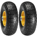 Tugev PU Run-Flat Rehviratas L&auml;kkimiskindel Tubeless Rehv 10 2-pakk 400 lbs