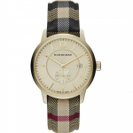 Burberry BU10001 The Classic Horseferry Kuldse korpusega Meeste k&auml;ekell 40mm kuld