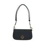 Tory Burch Britten Klapiga Nahast &Otilde;lakott Naiste &Otilde;lakott Must Must-Kuldne 138772-001 Basic Set (Bag+Dust Bag) gray
