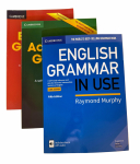 Elementaarne inglise keele grammatika T&auml;psem oluline inglise keele grammatika Kasutuses Inglise keele testiks ettevalmistamise harjutused raamat 3 raamatuga komplekt 1 set of three books