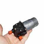 555 Mootor 18V Membraaniline K&otilde;rgsurvepump 8bar Surve 150ml/min 12-24V Membraanipump Vee p&uuml;stol Hoidla Imetav pump right angle type
