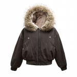 DRIPX Talvejoped Karuskraega Parkad Jakk Meeste Vintage Paksenenud Fliisist Soojad Joped Streetwear Harajuku Hip Hop Tepitud Joped &Uuml;ler&otilde;ivad S