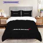 Mclaren Excellence kolmeosaline komplekt (1 * tekikott + 2 * padjap&uuml;&uuml;ri, ilma s&uuml;damikuta) 2D lame j&otilde;ulude s&uuml;nnip&auml;evakingitus Pehme ja mugav Voodipesukomplekt 135x200cm