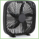 20-tollised 3-k&auml;igulised karpventilaatorid magamistuppa, kaasaskantavad k&auml;epidemega, v&otilde;imas &otilde;huvool, kerged, mustad United States