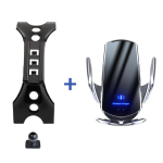 Mercedes Benz CLA C118 2020 2021 2022 ja AMG 2019-2022 jaoks Autotelefoni hoidik Spetsiaalne fikseeritud kinnitusbaas Traadita laadimine Base and holder 4