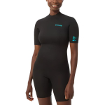 DECATHLON 100 kollektsioon OLAIAN Neopreen&uuml;likond Naiste Must/Mererohuroheline 8403223 M black