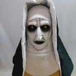 Halloween The Nun Cosplay Mask Kost&uuml;&uuml;m &Otilde;udusfilmid Cosplay Halloweeni Kost&uuml;&uuml;m The Conjuring Halloweeni Kost&uuml;&uuml;m Mask M gray