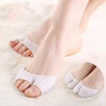Professionaalsed pehmed Ballet Pointe silikoongeelist Toe Dance hingavad kingapadjad 2