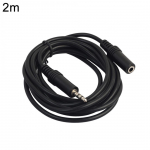3,5 mm isasest kuni 3,5 mm naissoost pikendusega stereohelikaabli t&ouml;&ouml;riistapeakomplekt kahekordse kasutusega 2M must