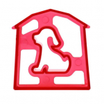 Loomakujulised k&uuml;psised v&otilde;ileival&otilde;ikur DIY vorm Dolphin