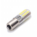 1 TK BA9S/T4W LED-silikageelpirn LED-kiibid auto kiilumarkeri autovalgustile valge 12V white