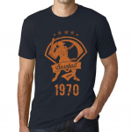 Meeste vintage T-s&auml;rk Graafiline T-s&auml;rk pesapalli 1970. aastast XS kuristik