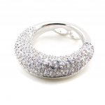 Les Tr&eacute;sors De Lily [J0172] - Pendentif Argent 'D&eacute;esse' Blanc valge