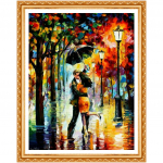 Teemanttikandid Mood Ise tee Teemantmaal Ristpistekomplekt Inkrusteeritud Dekoor Tiki Vihmahuvilised 20X30CM