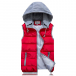 Naise jope puuvillane kardiganist vest suur kapuutsiga moodsad &uuml;hev&auml;rvilised puuvillased topid XL