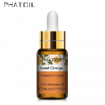 PHATOIL magusa apelsini eeterlikud &otilde;lid aroomiteraapia hajutitele, niisutajatele juustele ja nahahooldusele DIY k&uuml;&uuml;nal 5ml/10ml/15ml/30ml/100ml Sweet Orange-5ml+Dropper