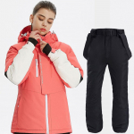 Talvine soe suusakost&uuml;&uuml;m naistele Paks v&auml;litingimustes tuulekindel veekindel suusajope Suusap&uuml;ksid Naiste lumelauakost&uuml;&uuml;m Suusavarustus L