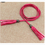 1 TK Naiste PU-nahast v&ouml;&ouml; Candy V&auml;rvid Naiste v&ouml;&ouml;rihm kleidi jaoks Punane pruun Must Valge Kollane &otilde;huke v&ouml;&ouml;rihm 120-130cm