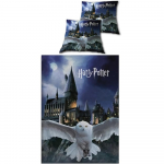 Harry Potteri padi + pleedi komplekt 100x140 must