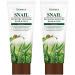 Deoproce Snail Recovery Moisture k&auml;te ja jalgade niisutav 100ml*2tk 2Pcs