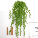 75 cm kunstlik roheline taim, rippuv v&otilde;ltsviinapuu mahlane v&auml;litaim