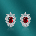 SACE Gem Klassikaline vasesulamist tsirkoonk&otilde;rvar&otilde;ngad Naiste ehted Pulmalubadused peokingid roosa