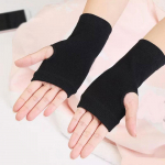 Anime kinnas l&uuml;hike stiil Kakashi Cosplay Darkly Ninja labakinnas varrukatega mees naistele mood p&auml;ikeseblokk soe mansett must