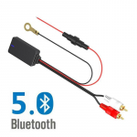 5V-12V auto 2RCA Bluetooth 5.0 juhtmevaba &uuml;henduse adapter AUX muusika mikrofon