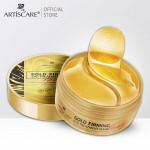 ARTISCARE 24K Gold Crystal Collagen Geel Silmaplaastrid 60tk Kortsudevastased Tumedad Silmakotid Silmamask