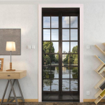 Klaas V&auml;lismaastik Uksekleebised Muraux Kodu Pulmakaunistus Tapeet Plakat Toa sisustus Esteetiline vannituba 11