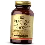 No-Rush Niacin, No-Flush Niacin 500, Solgar 50 vegcaps (36313192) 100vcaps