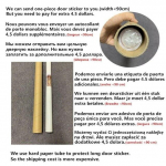 Helendavad &ouml;&ouml;s lossi kleebised ukse kaunistamiseks Veekindlad Eemaldatavad Vin&uuml;&uuml;l DIY Kleebised Uks Printsess T&uuml;drukute Tuba 77x200cm