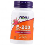 E-vitamiin, Tokoferoolide segu, E-200 Segatud tokoferoolid, Now Foods 100 pehmekapslit (36128193) 100softgels