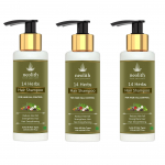 Neolith 14 &uuml;rdi &scaron;ampoon juustele ja peanahale | Parabeenivaba, sulfaadivaba | V&auml;hendab juuste v&auml;ljalangemist, Tugevdab juukseid, Silendab juukseid, Puhastab peanahka | 120 ml 360ml valge