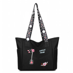 Naiste mood tikitud &otilde;lakott veekindel l&otilde;uendist k&auml;ekott Lihtne kerge ja mahukas kandekott One Size beež